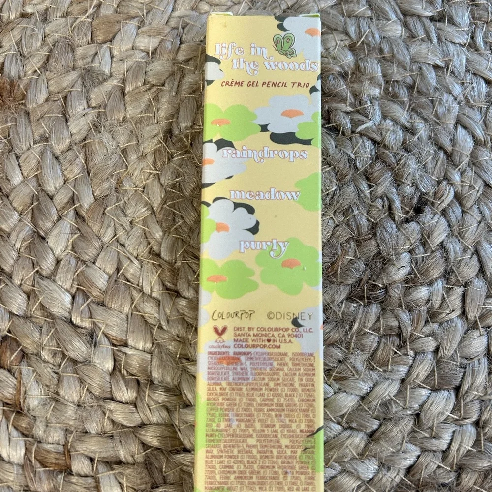 Colourpop X Disney Bambi Life in the Woods Creme Gel Eyeliner Set of 3 New